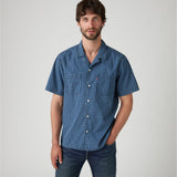 LEVI'S® Classic Camper Baizen Hemd in mittelblauem Karomuster 