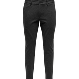 Pantalons Only&Sons ; Mark Tejido Jogger Gris foncé chiné