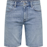Bermudas ONLY & SONS Onsweft Box Pim Light Blue Denim