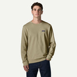 Sudadera Patagonia Men's Daily Crew Weathered Stone detalle oficial