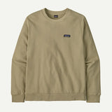 Sudadera Patagonia Men's Daily Crew Weathered Stone frontal oficial