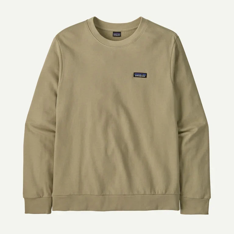 Sudadera Patagonia Men's Daily Crew Weathered Stone frontal oficial