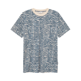 DEDICATED Stockholm Wave Tiles Blue T-shirt