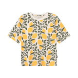 Camiseta DEDICATED Vadstena Lemon Branches White