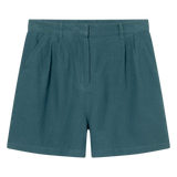 Shorts DEDICATED Djupvik Linen Mediterranea Green