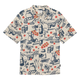 Camisa DEDICATED Brantevik Dinner Time Blue