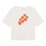 Camiseta DEDICATED Vadstena Tomato Off-White