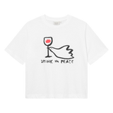 Camiseta DEDICATED Vadstena Drink In Peace White