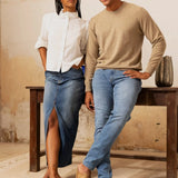 GENUINS Riva Oiled Leather Clay Clogs 