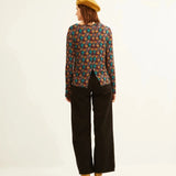 Camiseta XANTIK Abetura Espalda Navy Autumn