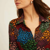 XANTIK Hot Ditsy Print Shirt