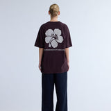 Camiseta NEW AMSTERDAM SURF ASSOCIATION Hibiscus Walnut