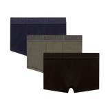 Pack de 3 Calzoncillos Bóxer DIESEL Benjamin Verde / Navy / Negro