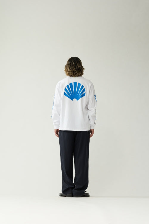 Camiseta NEW AMSTERDAM SURF ASSOCIATION Logo Longsleeve White - imagen oficial 4