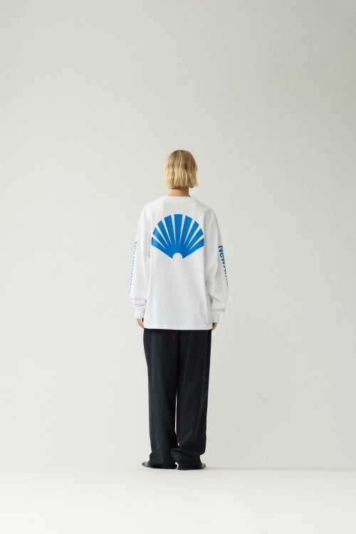 Camiseta NEW AMSTERDAM SURF ASSOCIATION Logo Longsleeve White - imagen oficial 7