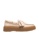 Zapatos CLARKS Torhill Boat Cream Nubuck