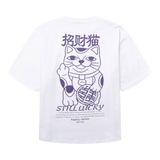 Camiseta WOODBIRD WBBaine Lucky White