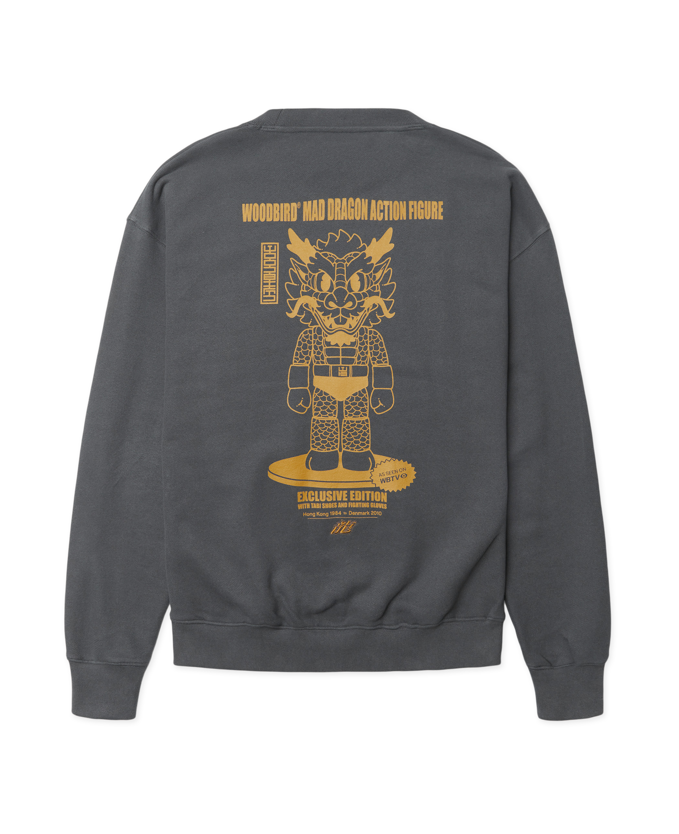Sudadera Woodbird WBDuke Action Slate Blue - flat