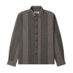 Camisa Woodbird WBBuzo Woma Check Brown-Green - flat