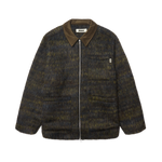 Chaqueta Woodbird WBBlade Hairy Zip Dark Olive - flat