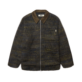 Chaqueta Woodbird WBBlade Hairy Zip Dark Olive - flat