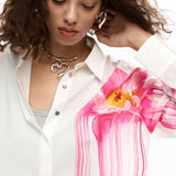 Camisa DESIGUAL Flor Gloss