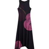 Vestido DESIGUAL Asimétrico Amapola