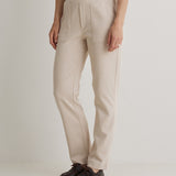 Pantalón YERSE Ginger Franela Crudo