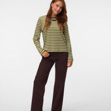 Jeans VERO MODA VMTESSA Chocolate torte - ECRU