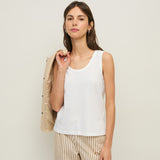 Top YERSE Básico O-Line Blanco