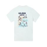 Camiseta SILBON Côte Aguamarina