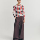CHESHIRE CHECKS BRISA TOP