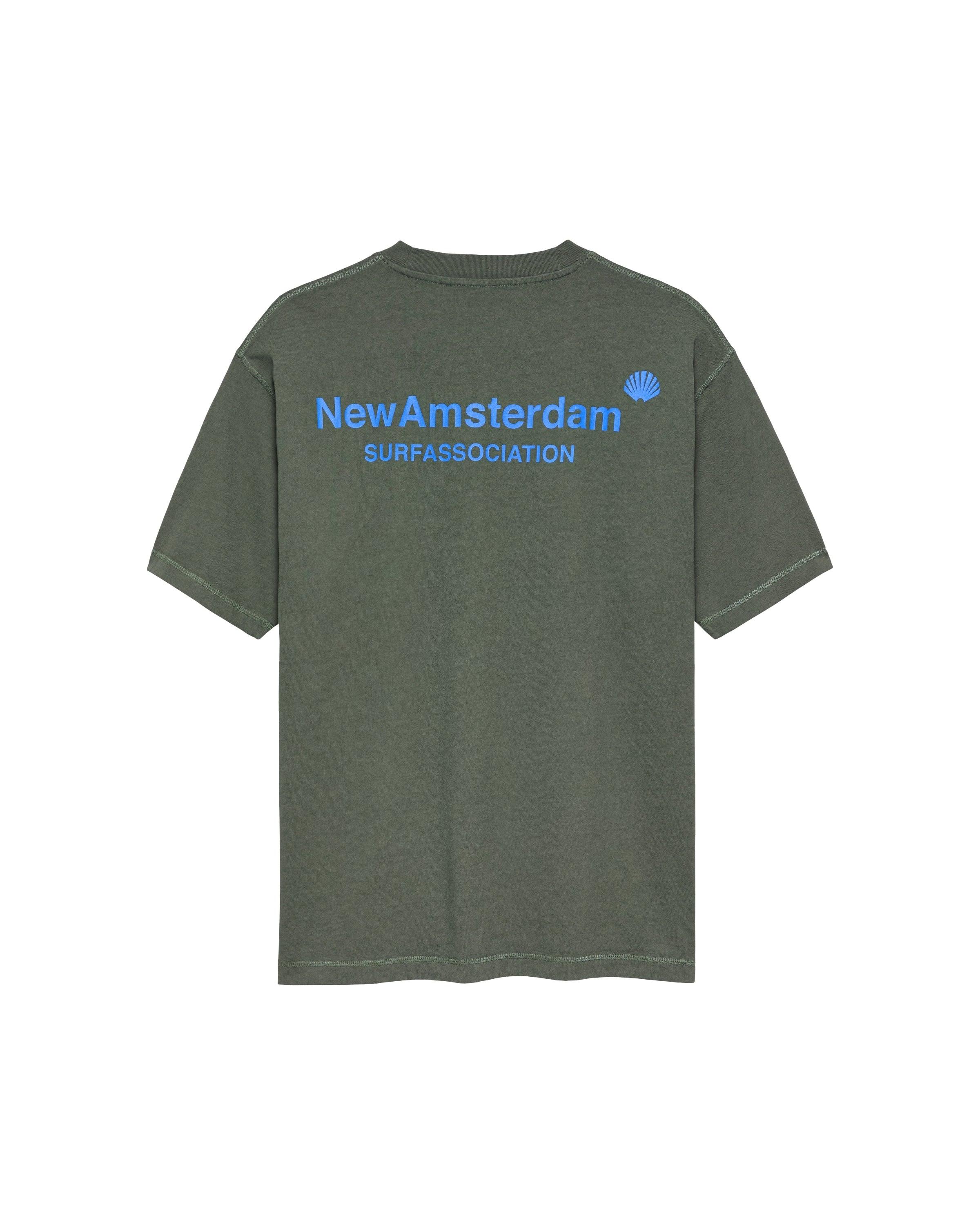 Camiseta NEW AMSTERDAM SURF ASSOCIATION Logo Teal