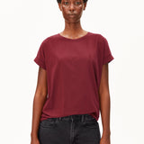 Camiseta ARMEDANGELS Idaara Velvet Red