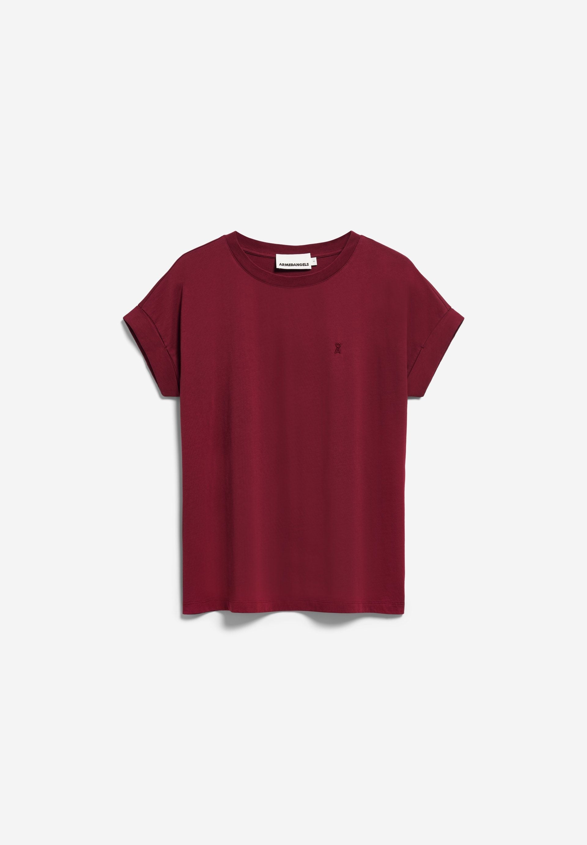 Camiseta ARMEDANGELS Idaara Velvet Red - imagen oficial 101