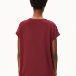 Camiseta ARMEDANGELS Idaara Velvet Red - imagen oficial 211