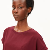 Camiseta ARMEDANGELS Idaara Velvet Red - imagen oficial 311