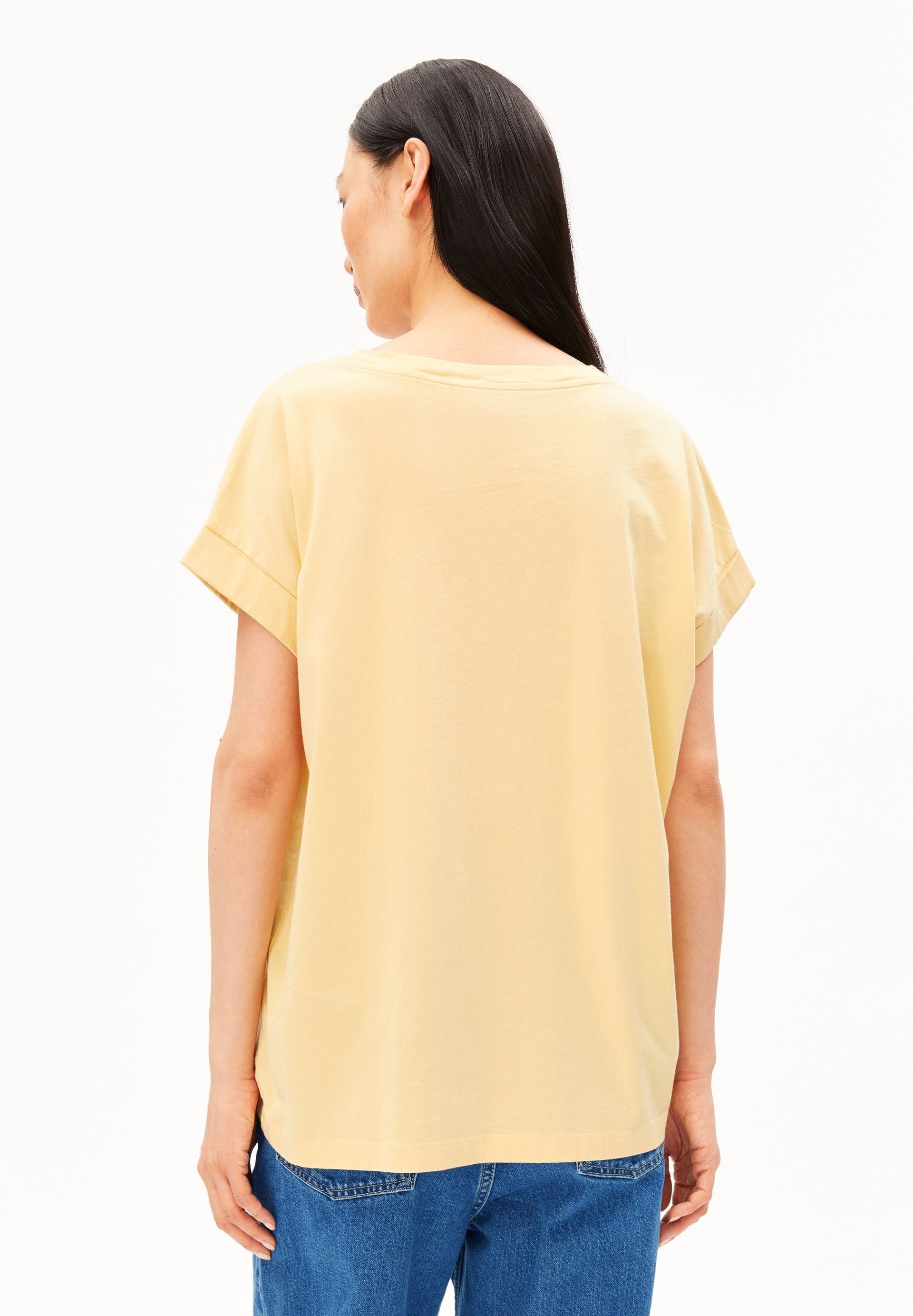 Camiseta ARMEDANGELS Idaara Golden Hay - imagen oficial 211