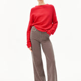 Jersey ARMEDANGELS  Merinaa Links Candy Apple