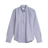 ARMEDANGELS Quaasa Stripes White Faded Indigo Shirt