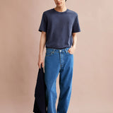 ARMEDANGELS Iconic Å Maarkos Gmt Dye Blue Noon T-shirt