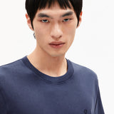 ARMEDANGELS Iconic Å Maarkos Gmt Dye Blue Noon T-shirt