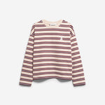 Sudadera ARMEDANGELS Iconic Å Frankaa Bold Undyed Velvet Red Soft Blue - imagen oficial 101