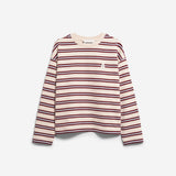 Sudadera ARMEDANGELS Iconic Å Frankaa Bold Undyed Velvet Red Soft Blue - imagen oficial 101
