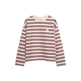 Sudadera ARMEDANGELS Iconic Å Frankaa Bold Undyed Velvet Red Soft Blue