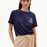 Camiseta ARMEDANGELS Lualaa Tinted Navy