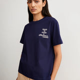 Camiseta ARMEDANGELS Lualaa Tinted Navy