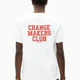 Camiseta ARMEDANGELS Maarkos Changmakers White
