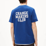 Camiseta ARMEDANGELS Maarkos Changmakers Dark Wave