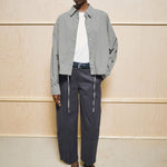 Pantalón ARMEDANGELS Barrel Leg Twill Dark Steel - imagen oficial 301